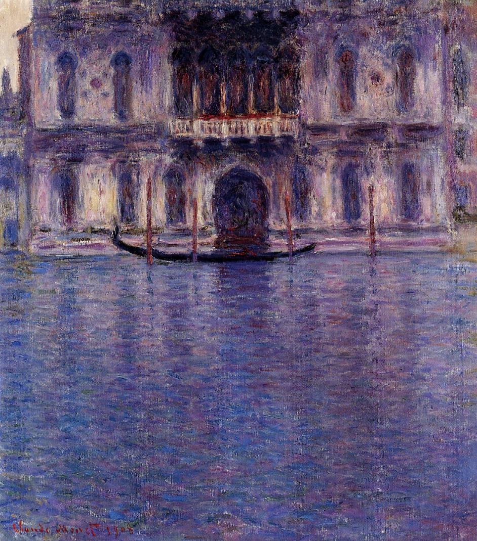 Palazzo Contarini 2 (1908) - Claude Monet Tablo