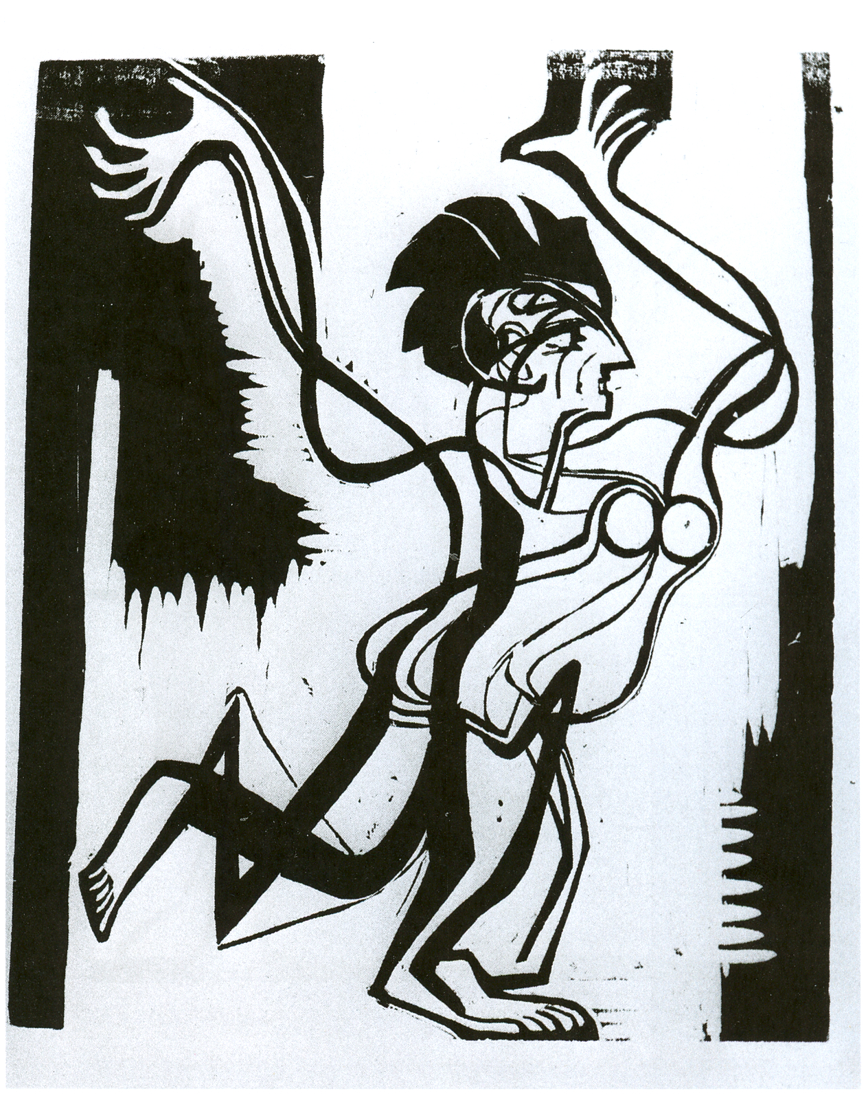 Palucca (1930) - Ernst Ludwig Kirchner Tablo