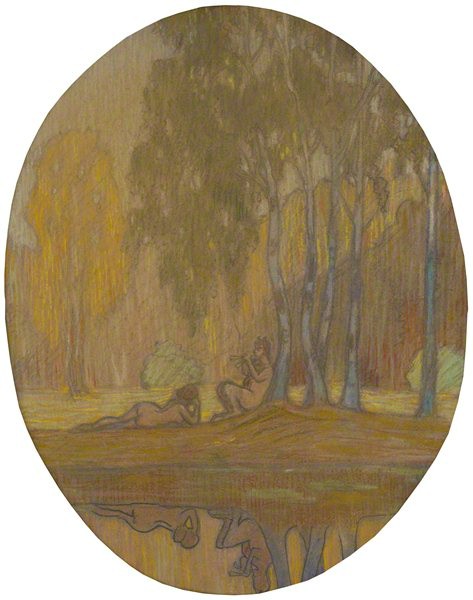 Pan - Mstislav Dobuzhinsky Tablo