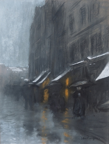 Paris La Nuit - Kees van Dongen Tablo