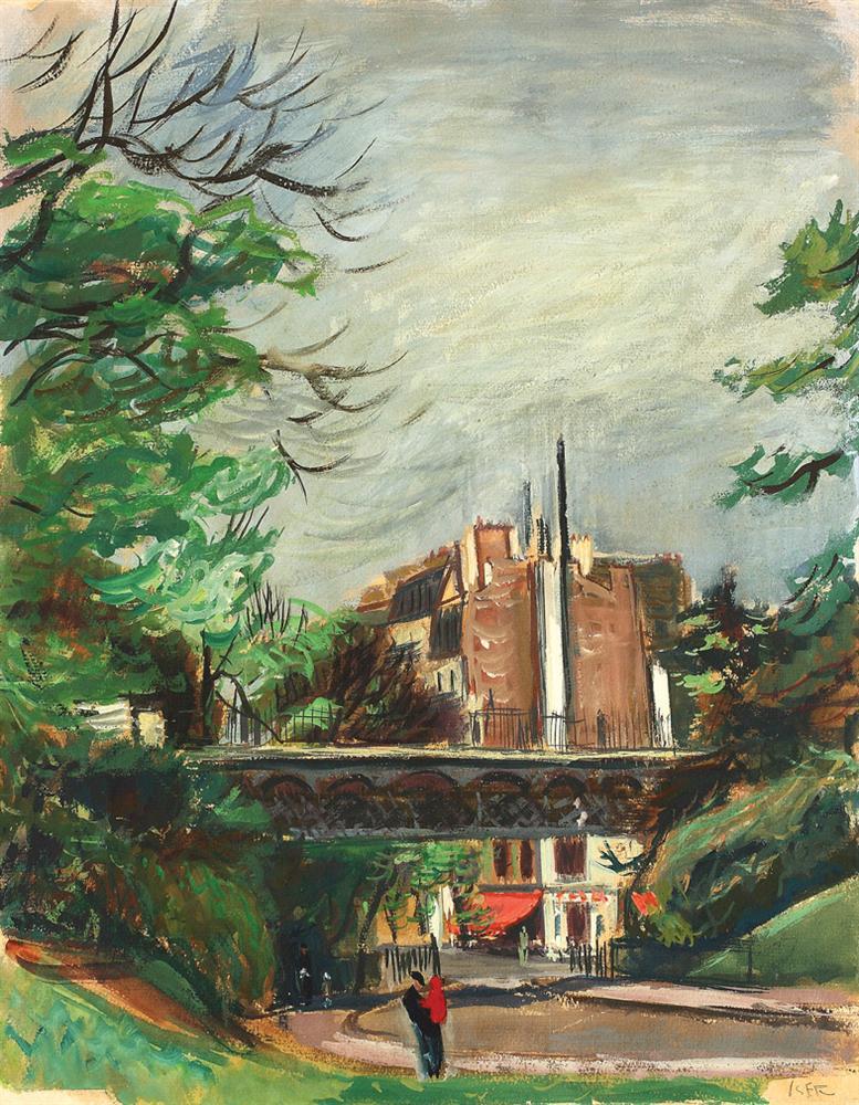 Parisian Park - Iosif Iser Tablo