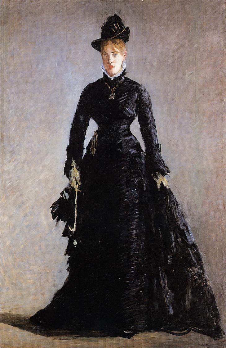 Parisienne Study of Ellen Andree (1874) - Edouard Manet Tablo
