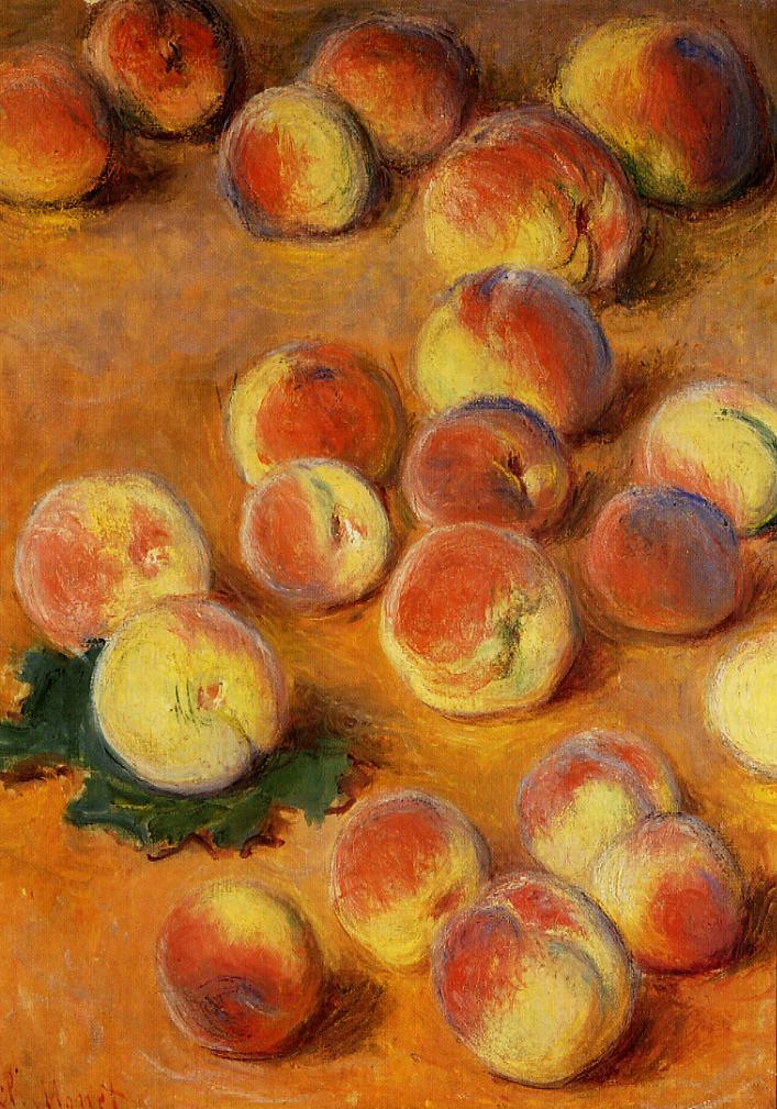Peaches (1883) - Claude Monet Tablo