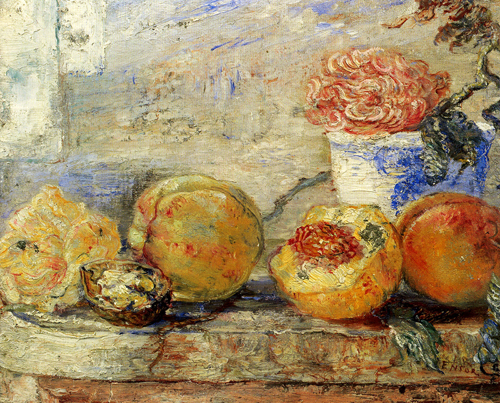 Peaches (1890) - James Ensor Tablo