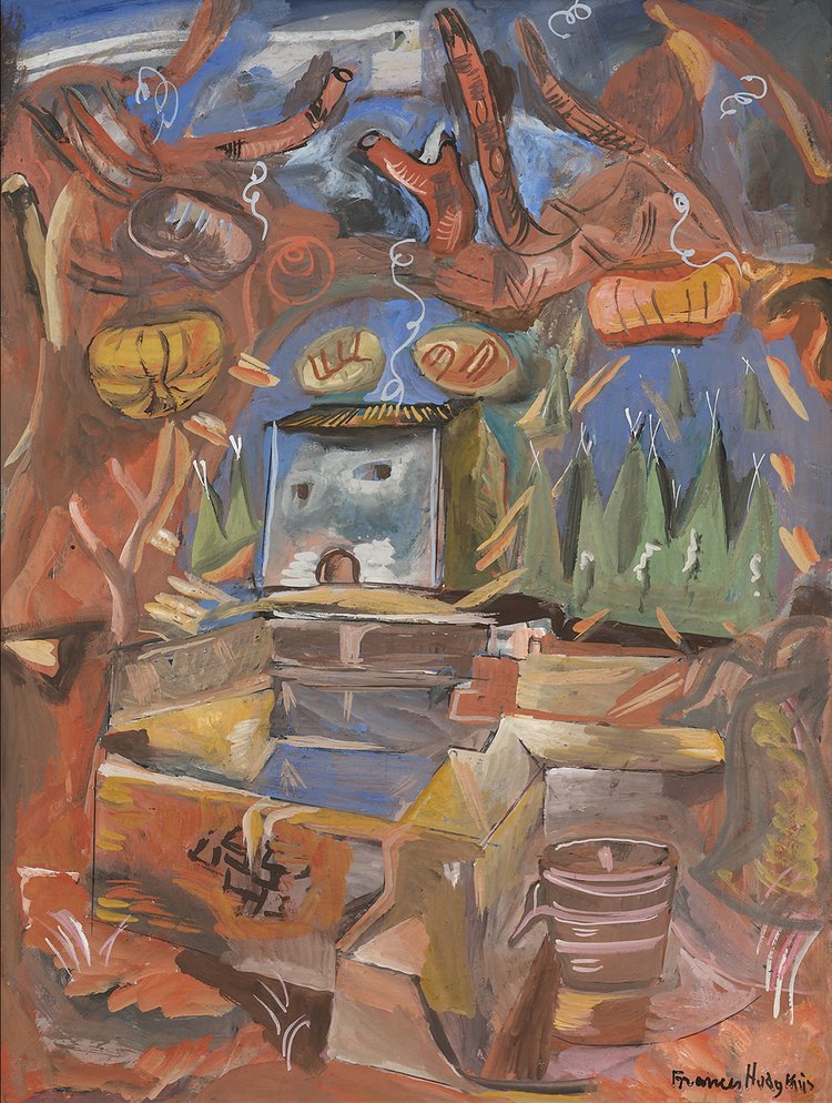 Pergola (1936) - Frances Hodgkins Tablo