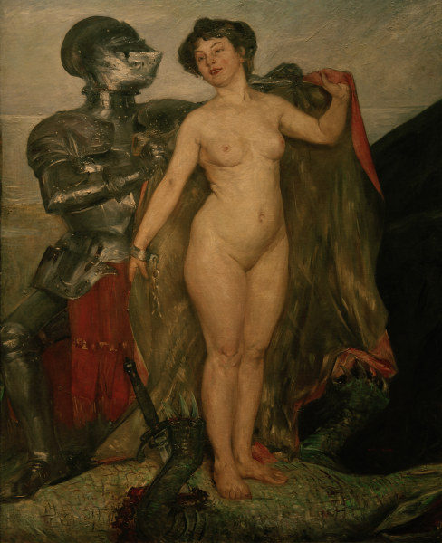 Perseus and Andromeda (1900) - Lovis Corinth Tablo