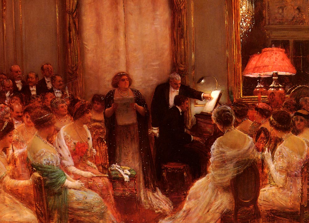Personnages - Jean Béraud Tablo