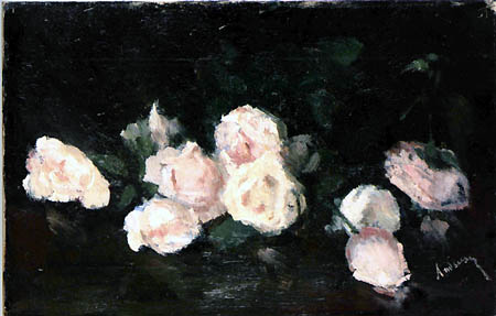 Pink Roses - Ion Andreescu Tablo