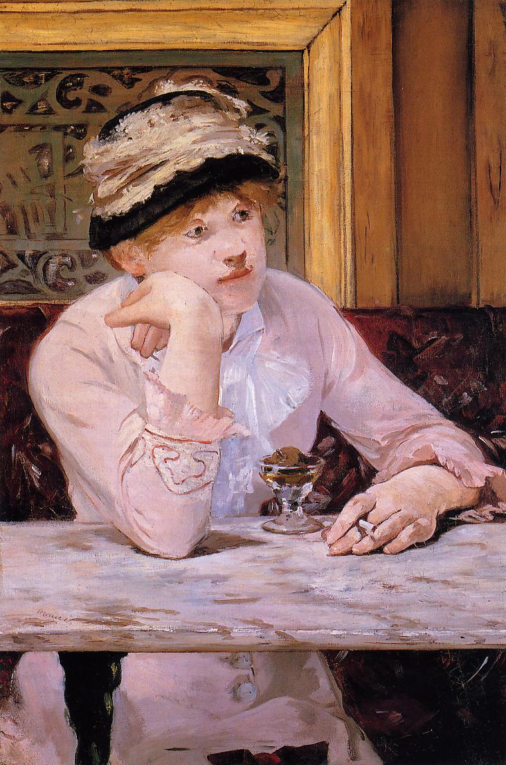 Plum (1878) - Edouard Manet Tablo