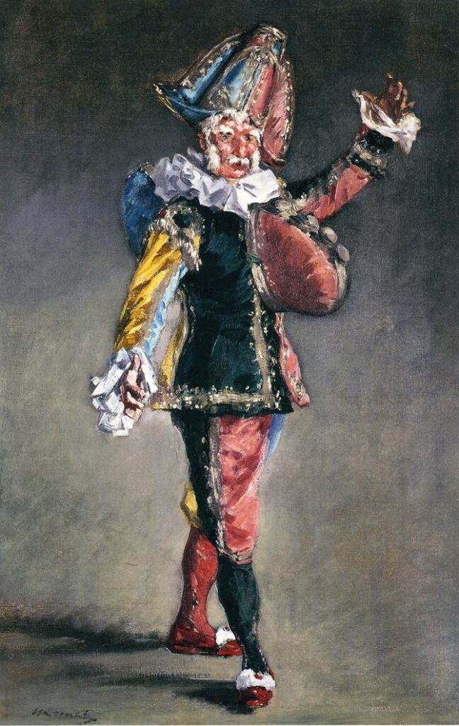 Polichinelle (1873) - Edouard Manet Tablo