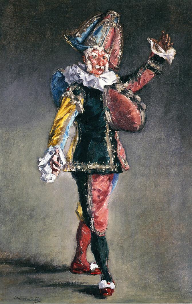 Polichinelle (1873) - Edouard Manet Tablo