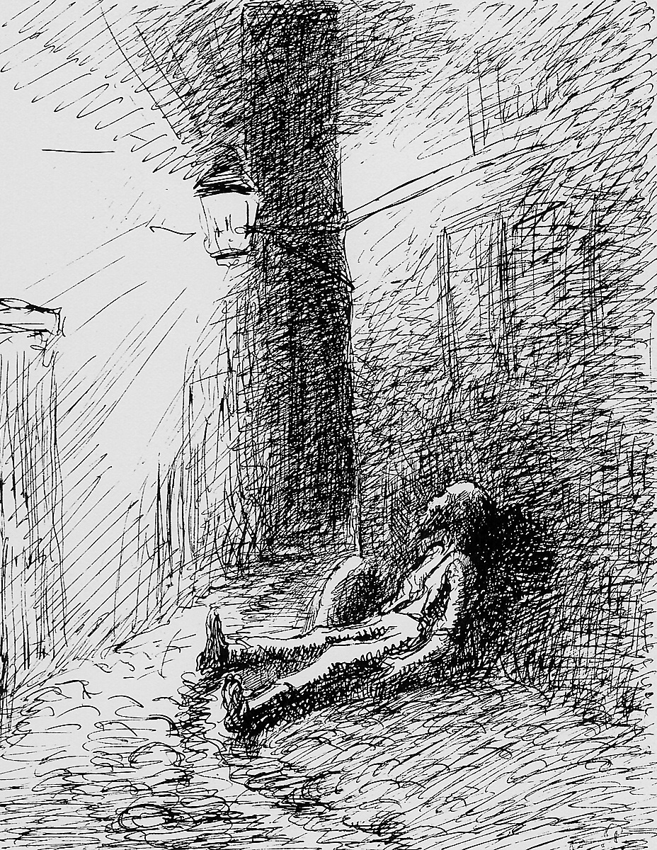 Poor John - Camille Pissarro Tablo