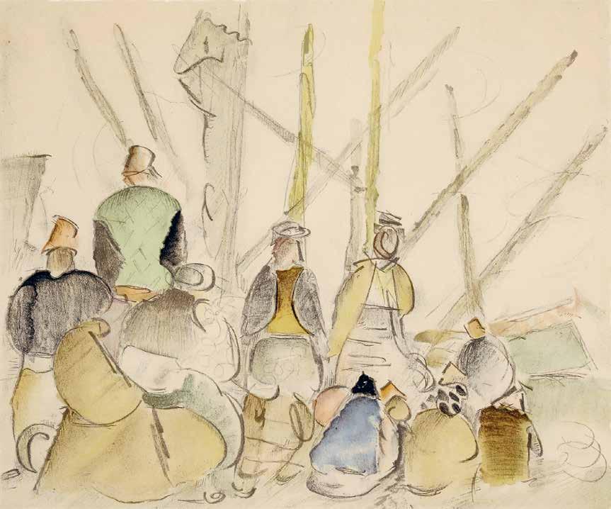 Porters of the Golden Horn - Alexis Gritchenko Tablo