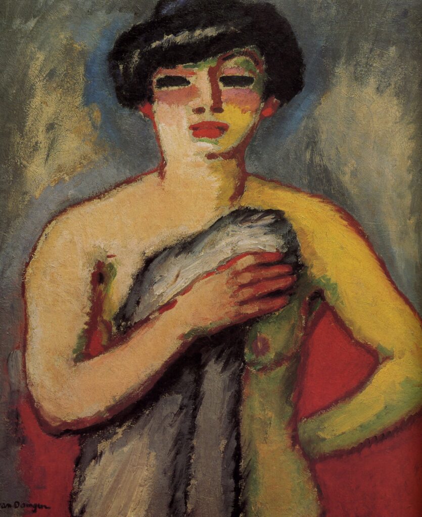 Portrait de Fernande Olivier (1905) - Kees van Dongen Tablo