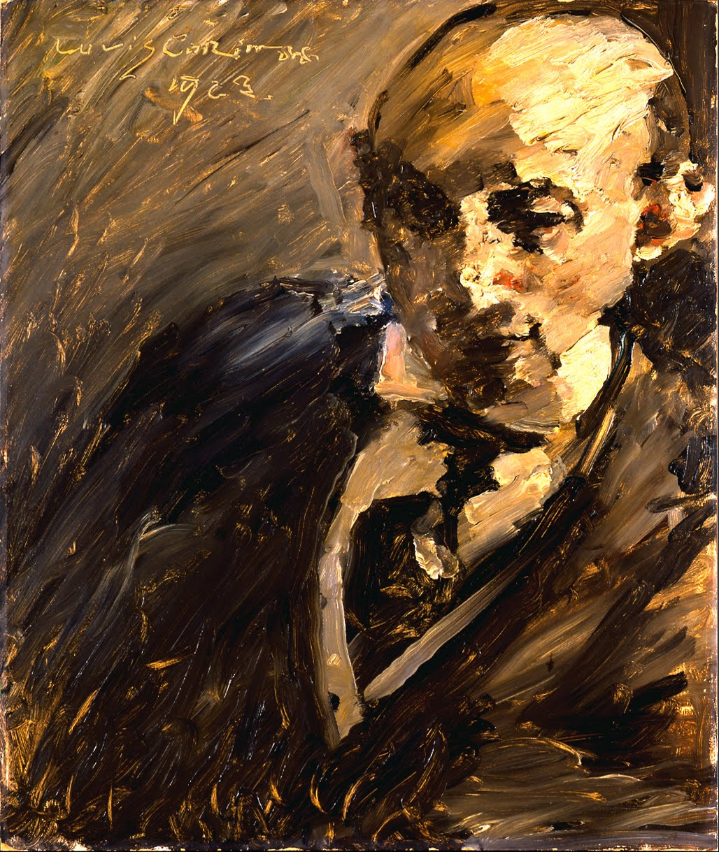 Portrait of Alfred Kuhn (1923) - Lovis Corinth Tablo