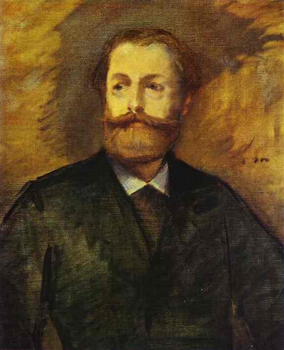 Portrait of Antonin Proust (Study) (1877) - Edouard Manet Tablo