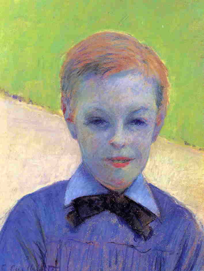 Portrait of Camille Daurelle (1877) - Gustave Caillebotte Tablo