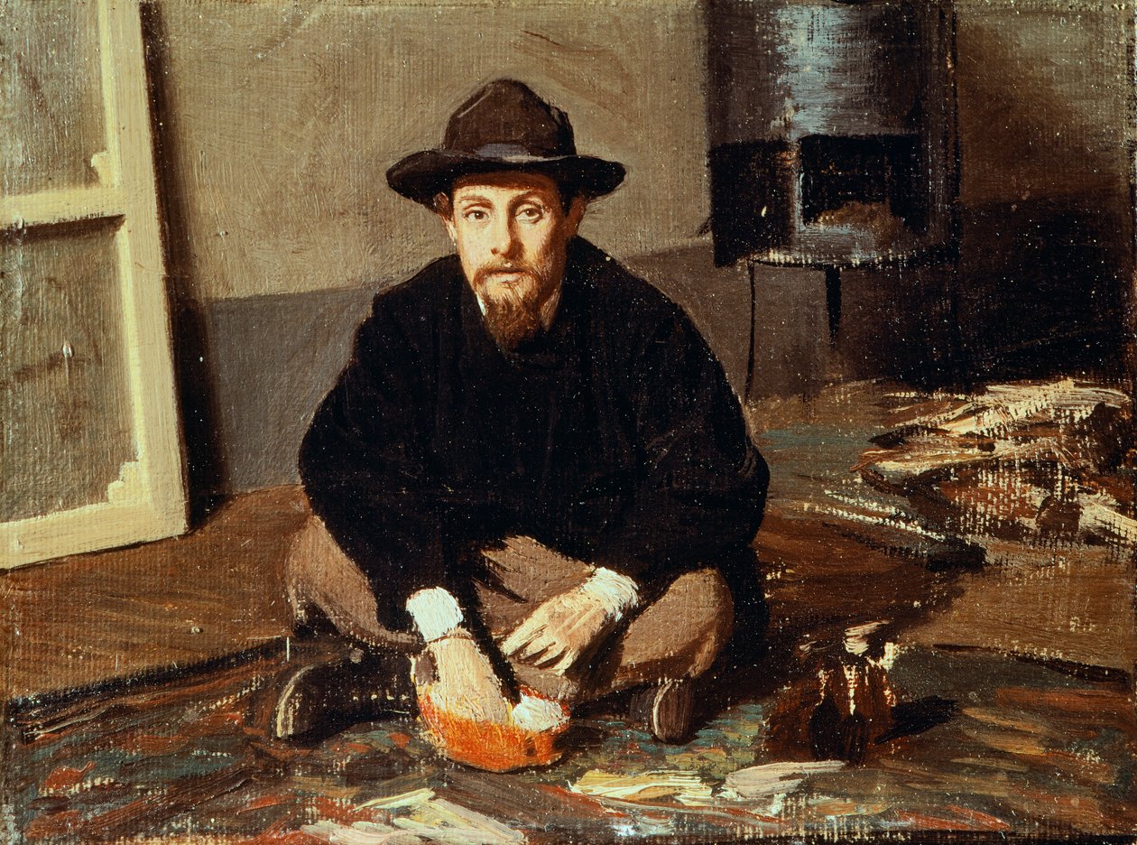 Portrait of Diego Martelli (1865) - Giovanni Boldini Tablo