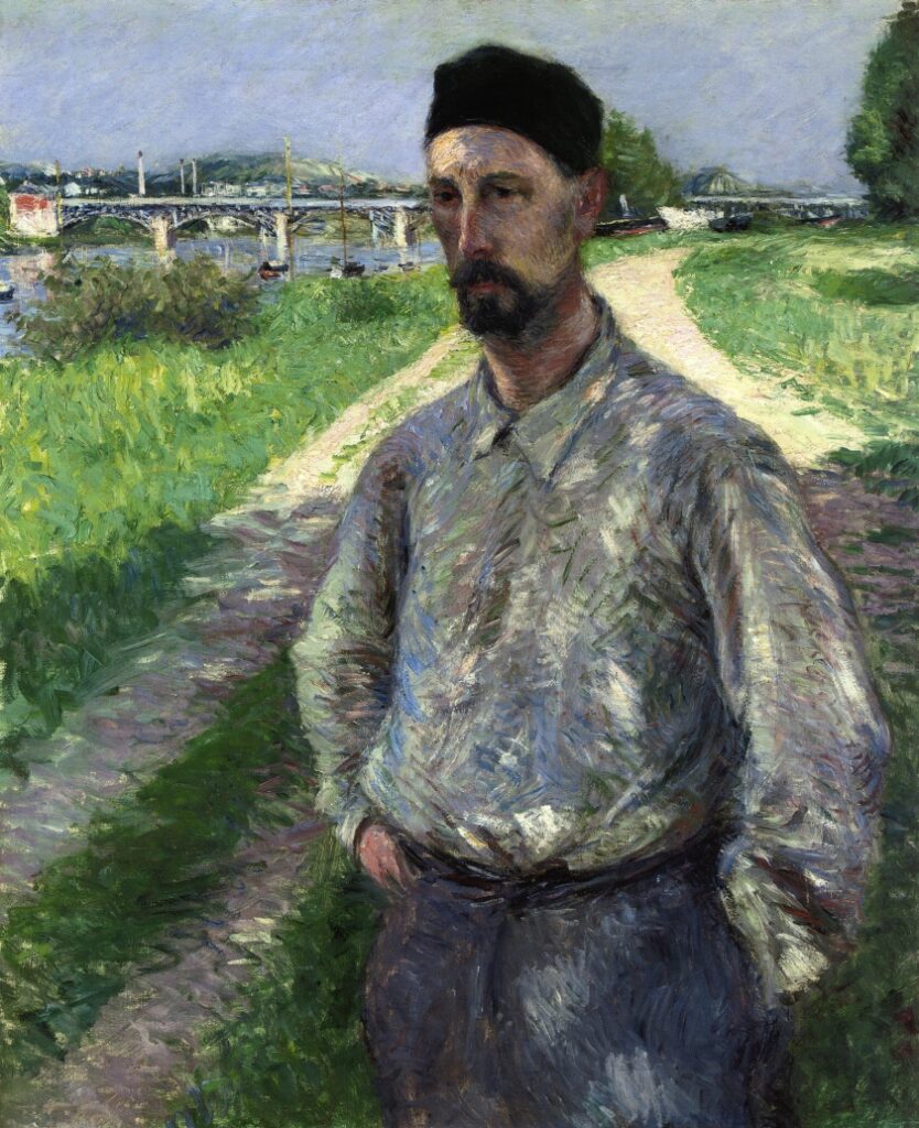 Portrait of Eugene Lamy (1889) – Gustave Caillebotte Tablo