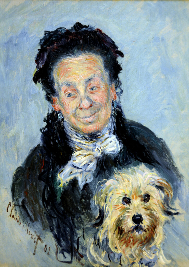 Portrait of Eugenie Graff (Madame Paul) (1882) - Claude Monet Tablo