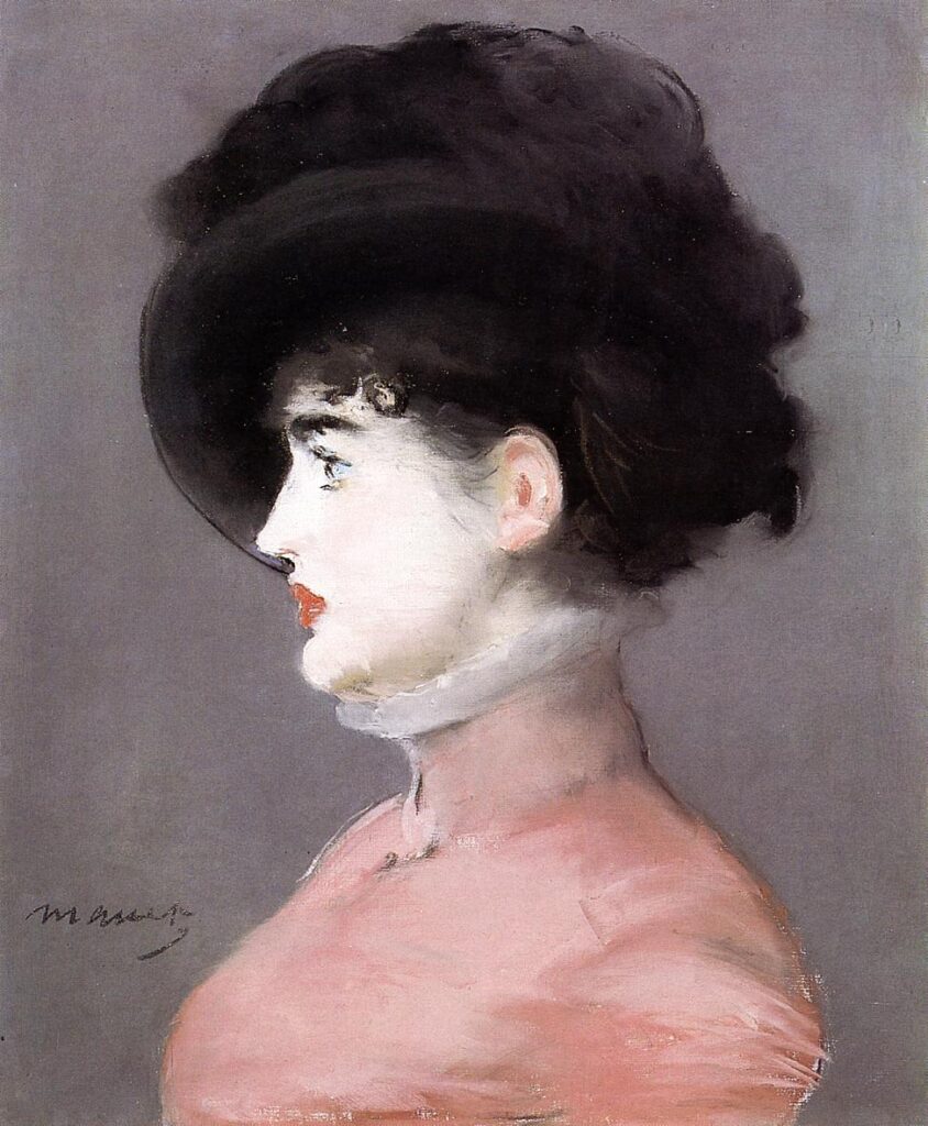 Portrait of Irma Brunner (1880) - Edouard Manet Tablo