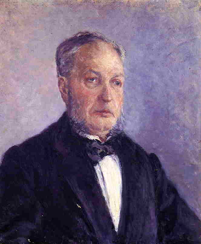Portrait of Jean Daurelle (1885) - Gustave Caillebotte Tablo