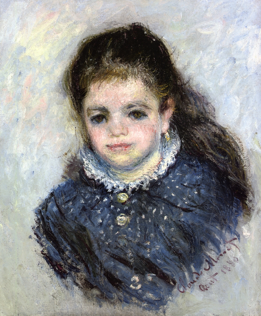 Portrait of Jeanne Serveau (1880) - Claude Monet Tablo