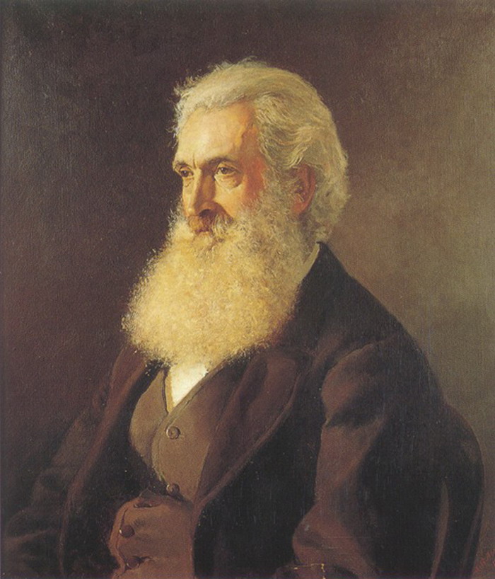 Portrait of Louis Buvelot (1880) - Julian Ashton Tablo