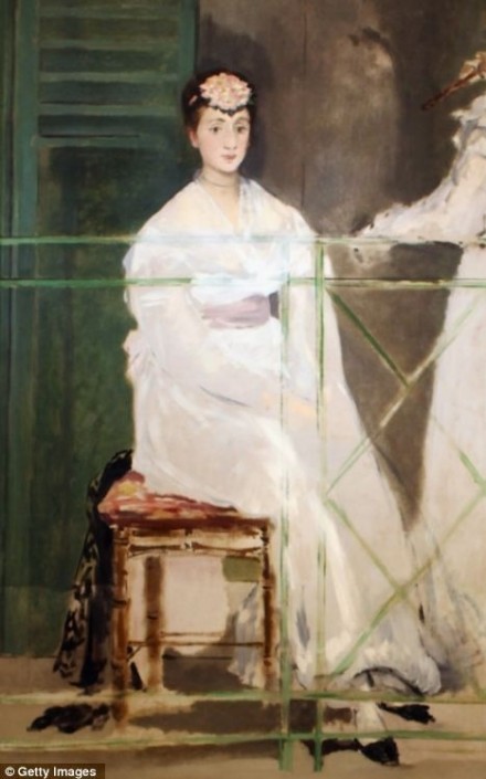 Portrait of Mademoiselle Claus (1868) - Edouard Manet Tablo