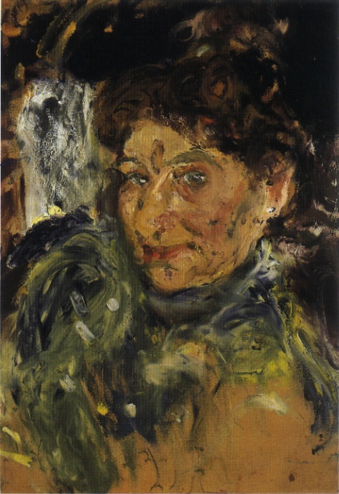 Portrait of Mother, Maria Gerstl, unfinished (1908) - Richard Gerstl Tablo