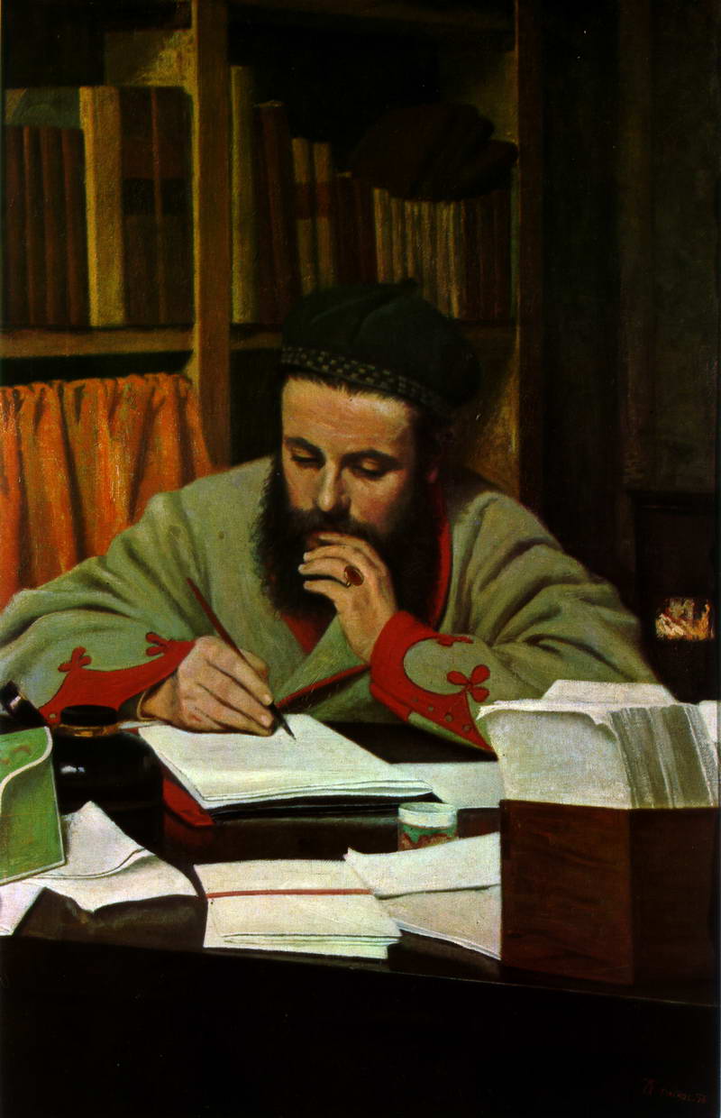 Portrait of Mr. Diego Martelli (1879) - Federico Zandomeneghi Tablo