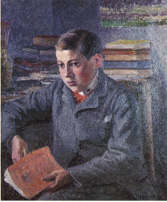 Portrait of Paulemile (1899) - Camille Pissarro Tablo