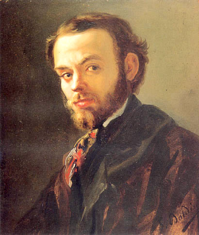 Portrait of Vincenzo Cabianca (1868) - Giovanni Boldini Tablo