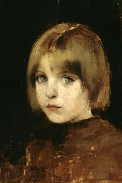 Portrait of a Girl (1886) - Helene Schjerfbeck Tablo