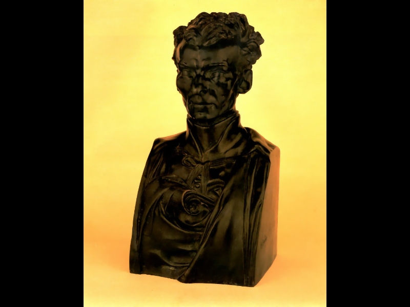 Portrait of a Man - Auguste Rodin Tablo