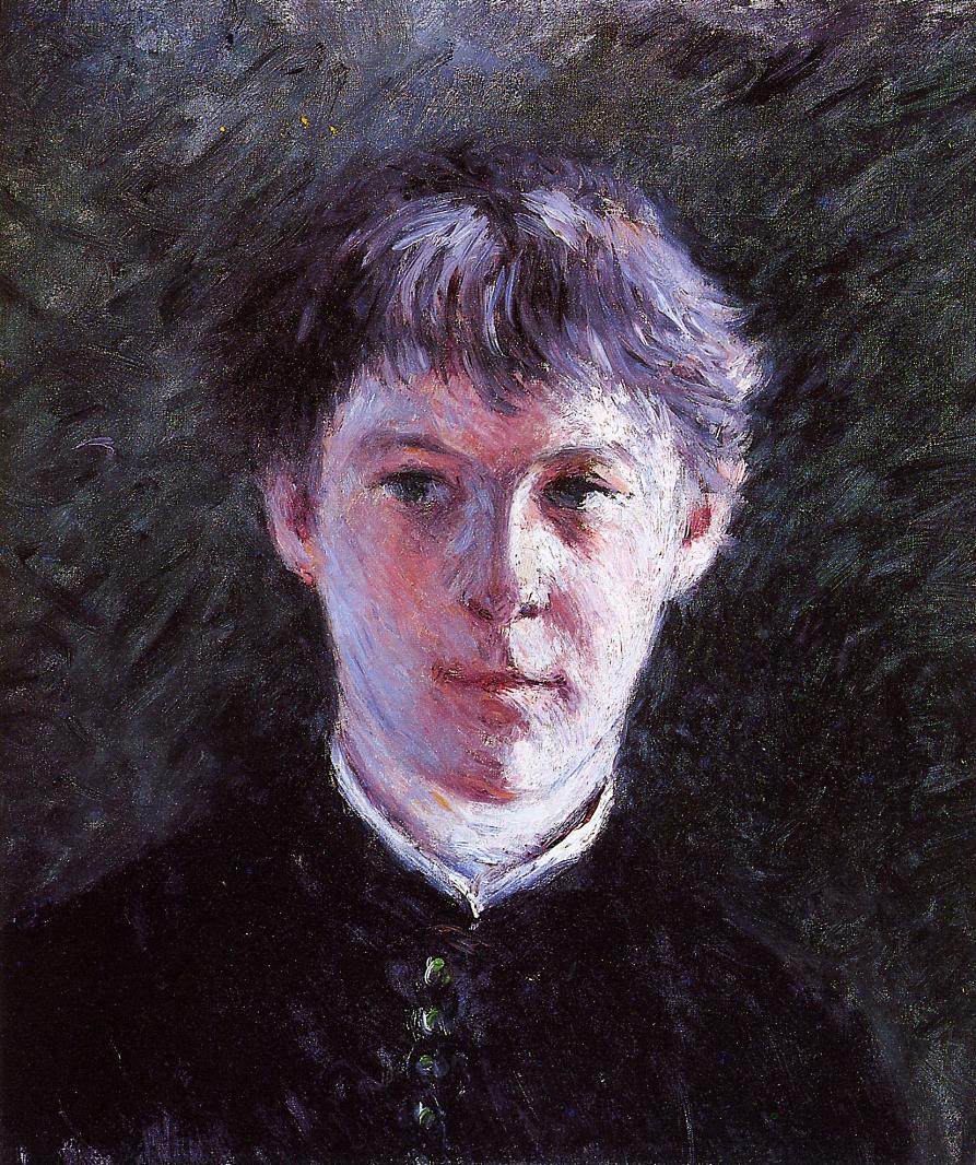 Portrait of a Schoolboy (1879) - Gustave Caillebotte Tablo