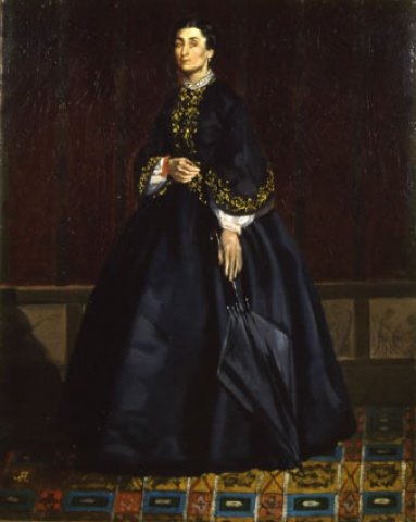 Portrait of a Woman (1860) - Giuseppe Abbati Tablo