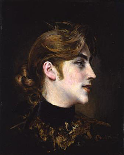 Portrait of a lady (1904) - Giovanni Boldini Tablo