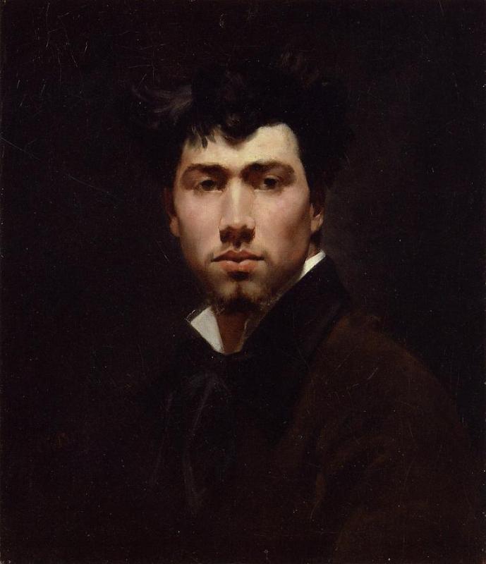 Portrait of a young man (Rinaldo Carnielo) (1867) - Giovanni Boldini Tablo