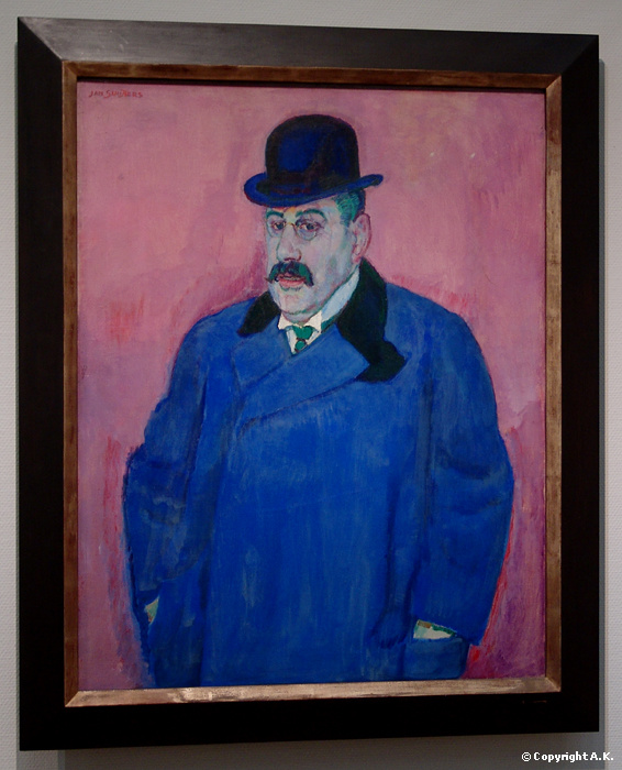 Portrait of an art collector Beffe - Jan Sluyters Tablo