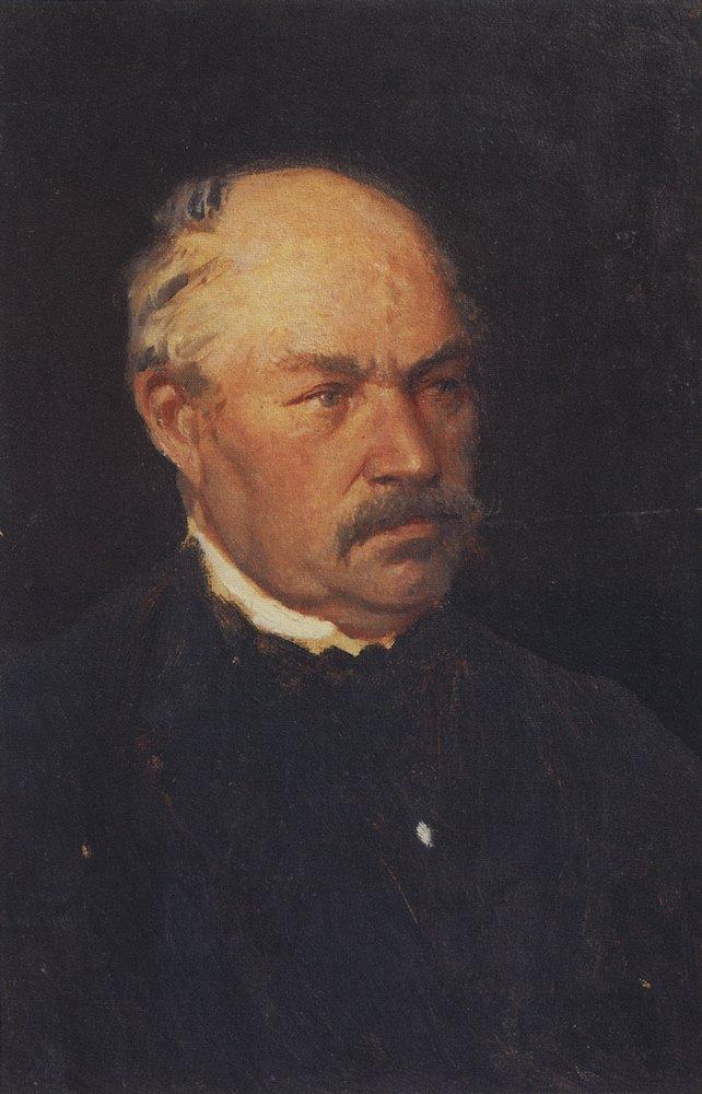 Portrait of an unknown man (1895) - Arkhip Kuindzhi Tablo