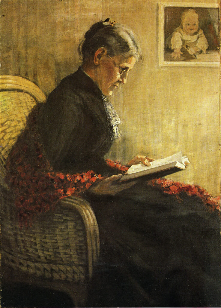 Portrait of the Artist's Mother (1902) - Franz Marc Tablo