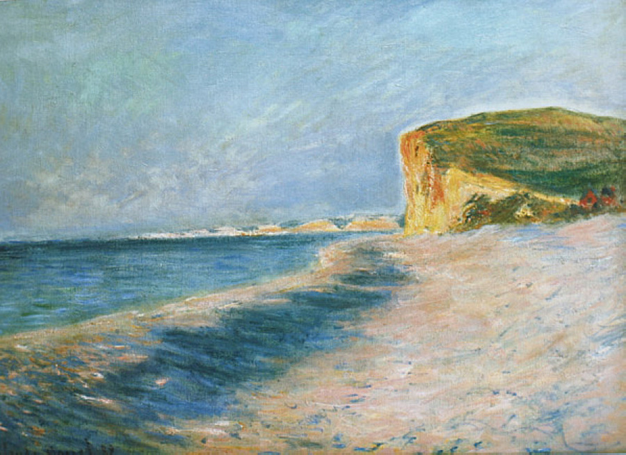 Pourville, near Dieppe (1882) - Claude Monet Tablo
