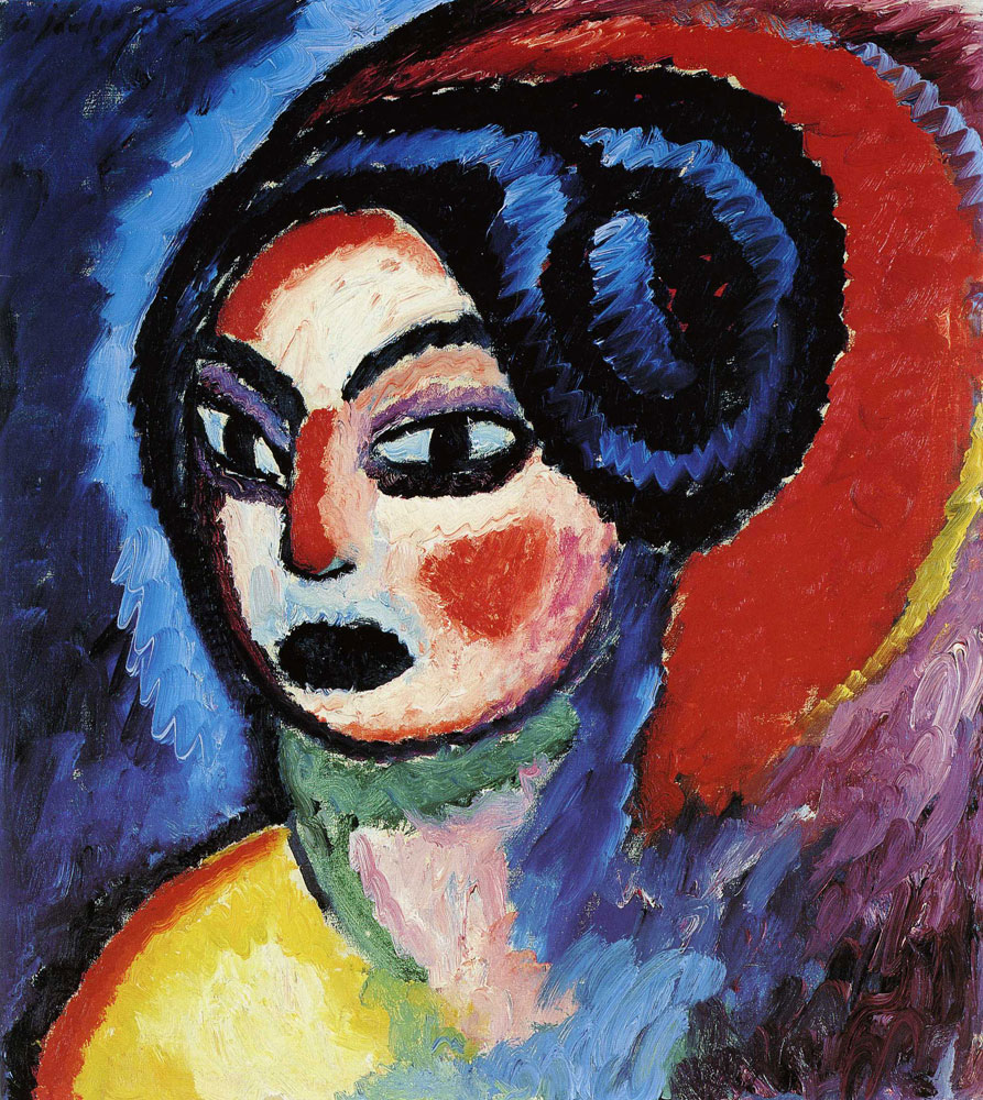 Princess Turandot (1912) - Alexej von Jawlensky Tablo