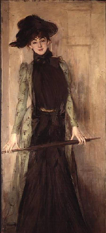 Princesse de Caraman Chimay (later Madame Jourdan) (1889) - Giovanni Boldini Tablo