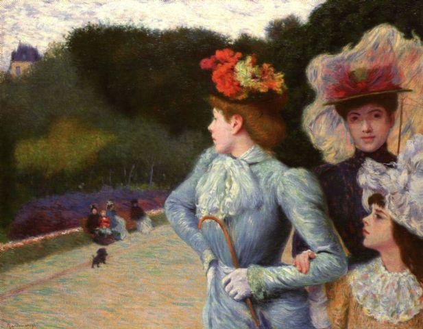 Promenade - Federico Zandomeneghi Tablo