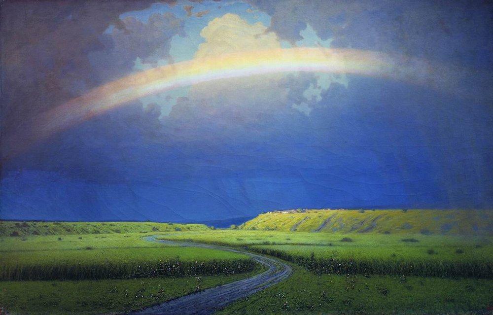 Rainbow (1905) - Arkhip Kuindzhi Tablo