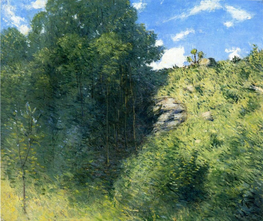 Ravine near Branchville (1915) – Julian Alden Weir Tablo