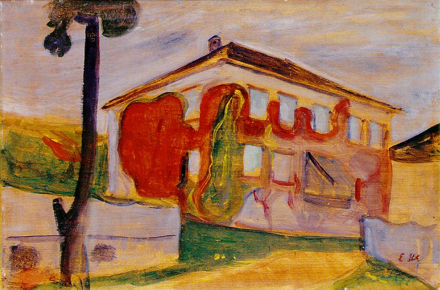 Red Creeper (1900) - Edvard Munch Tablo