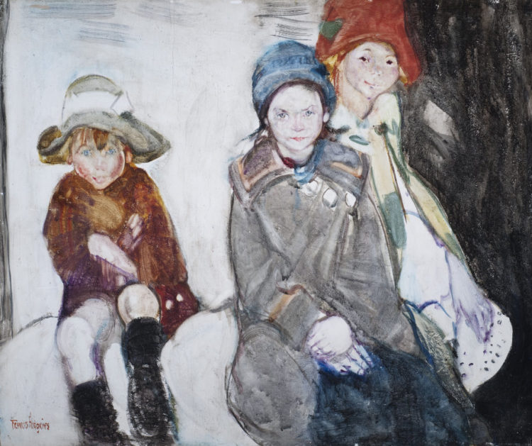 Refugee Children (1916) - Frances Hodgkins Tablo